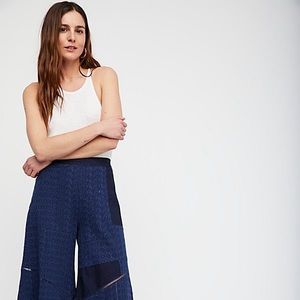 Patched Eyelet Wide-Leg Pants *SOLD OUT EXCLUSIVE*